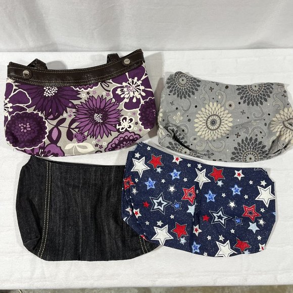 Thirty-one Skirt Purse with 3 Additional Covers Snap Bags & Handbags - Picture 1 of 11